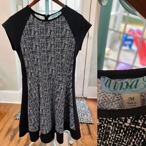 Women’s Size M Black and White Dress